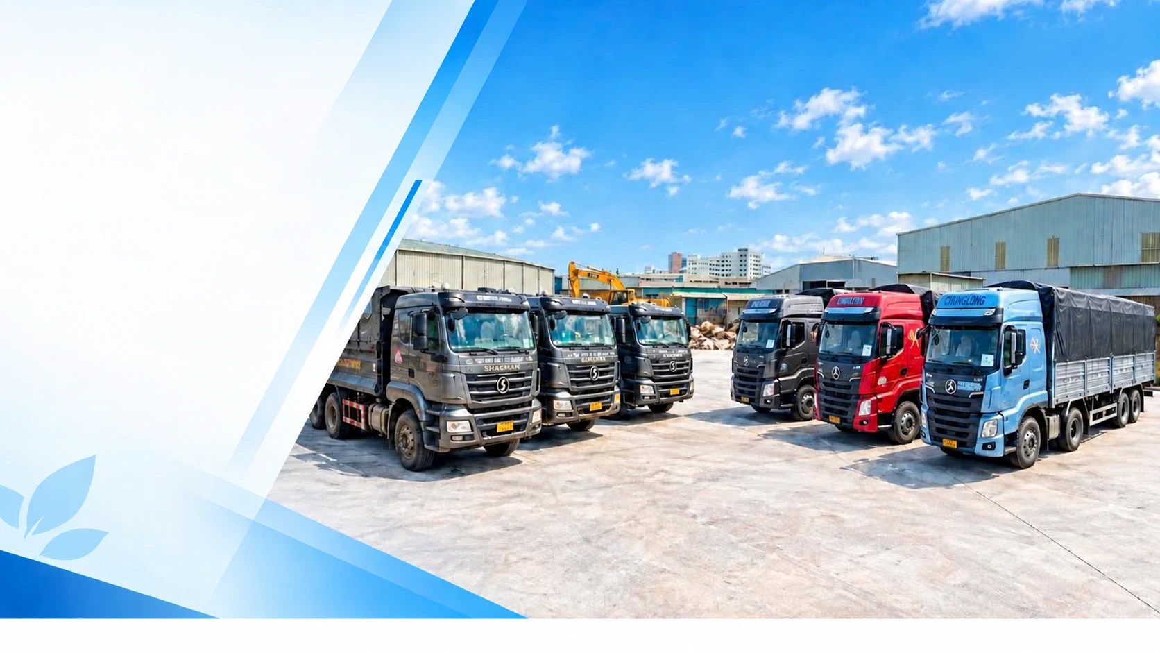 Đội xe vận tải An Phú Long