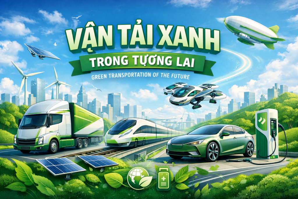 Xu hướng vận tải xanh trên thế giới – Hướng đi tất yếu của ngành logistics
